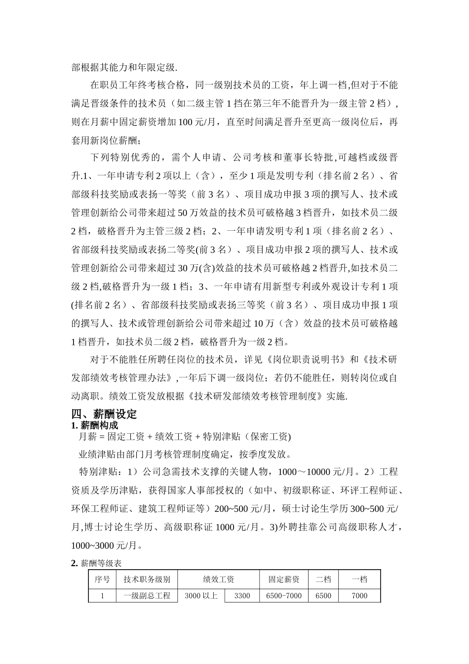 研发中心部岗位与薪酬管理办法(2)(1)_第3页