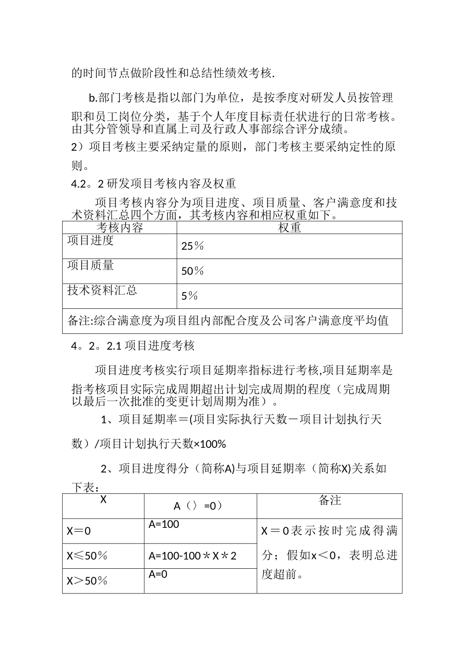 研发项目绩效考核及分配制度_第3页