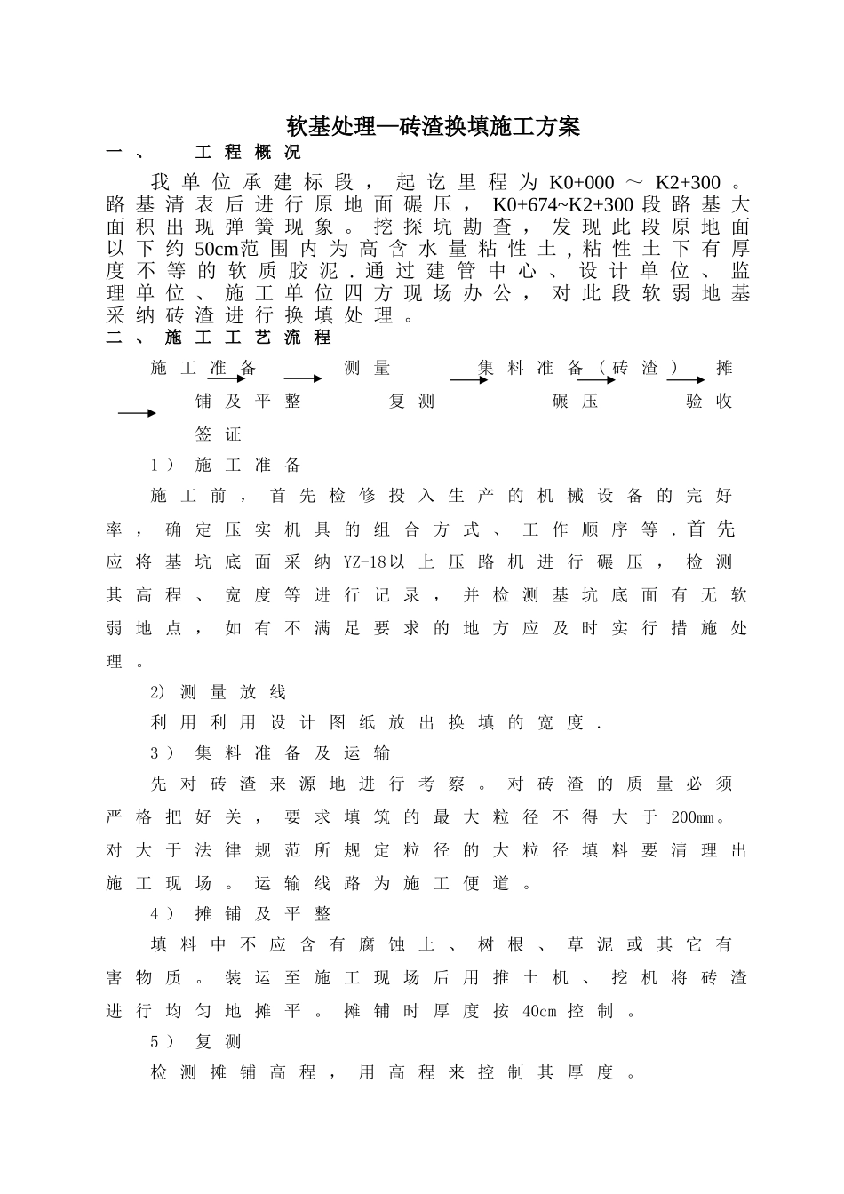 砖渣施工方案_第1页