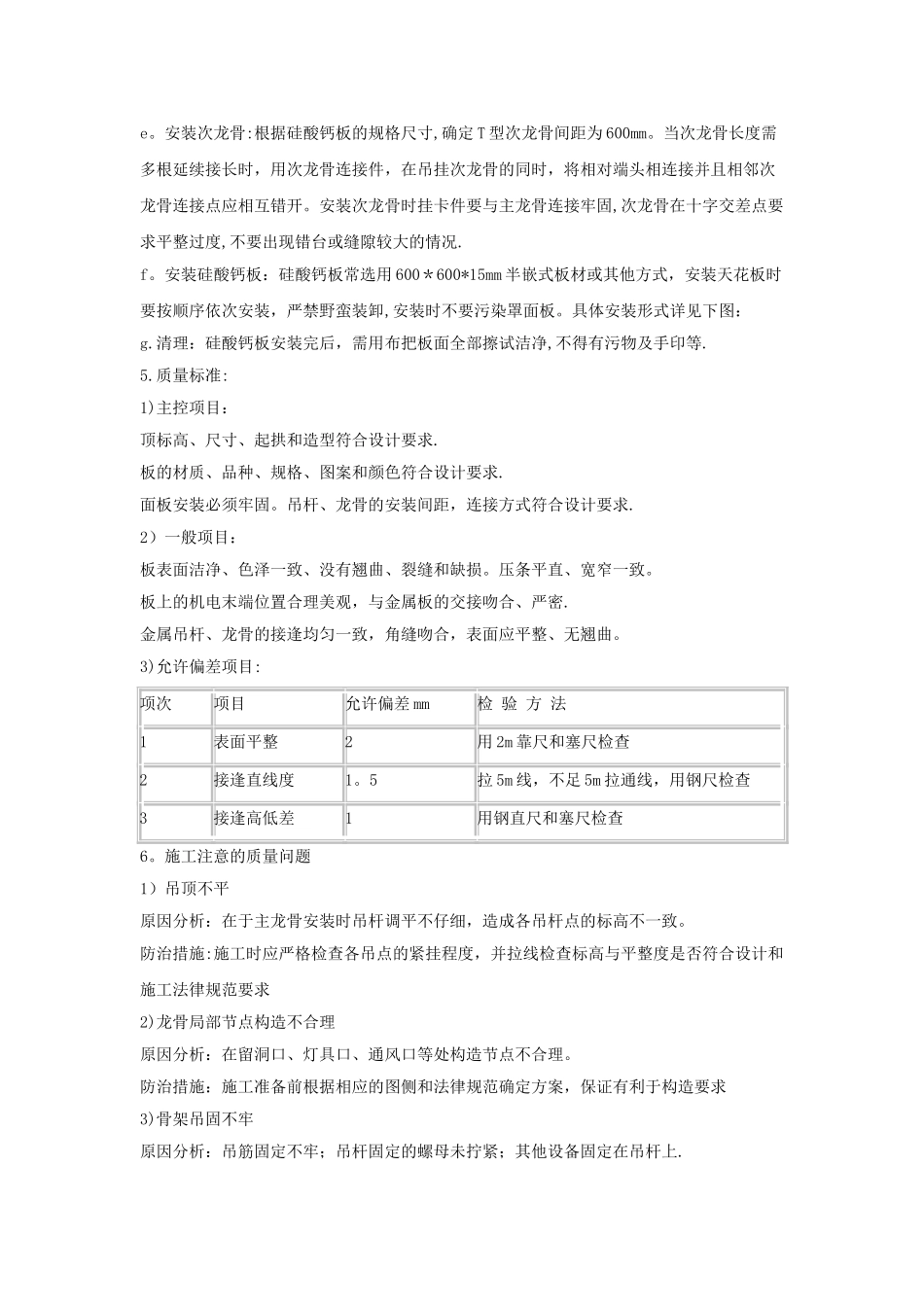 硅酸钙板吊顶施工工艺_第2页