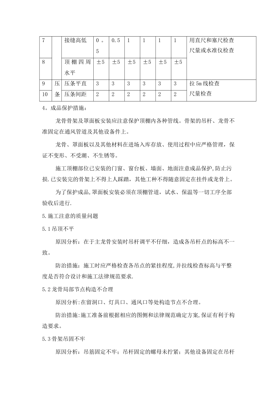 硅钙板吊顶施工工艺_第3页