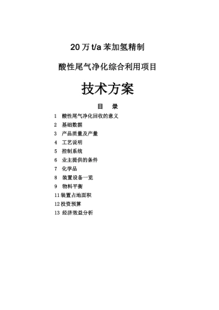 硫氢化钠工艺技术方案