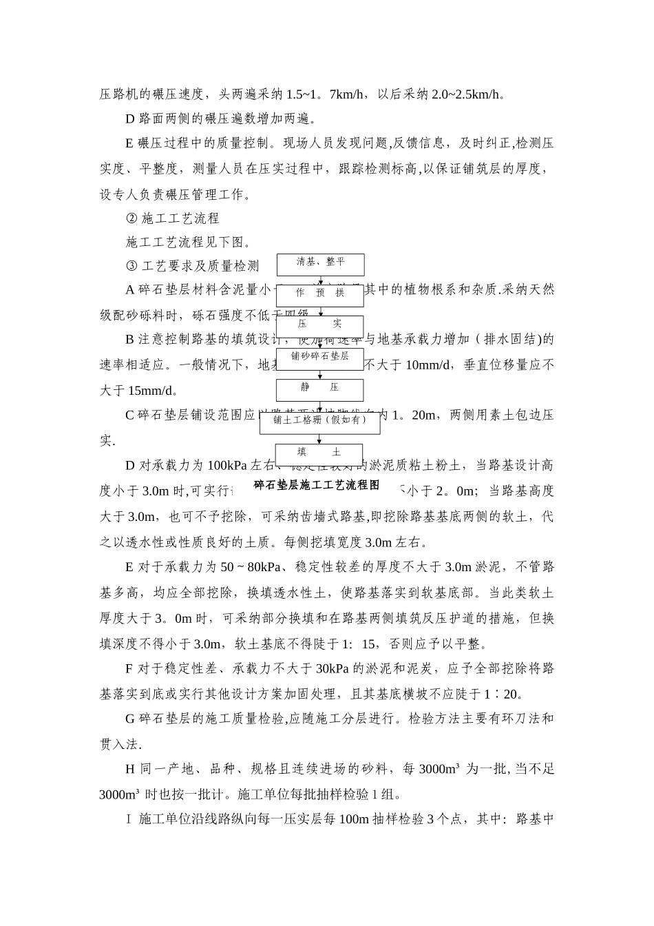 碎石垫层施工_第2页