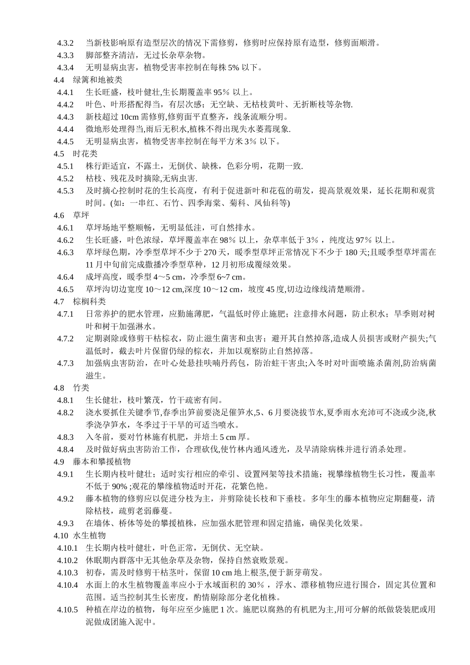 碧桂园绿化养护作业指导书_第3页