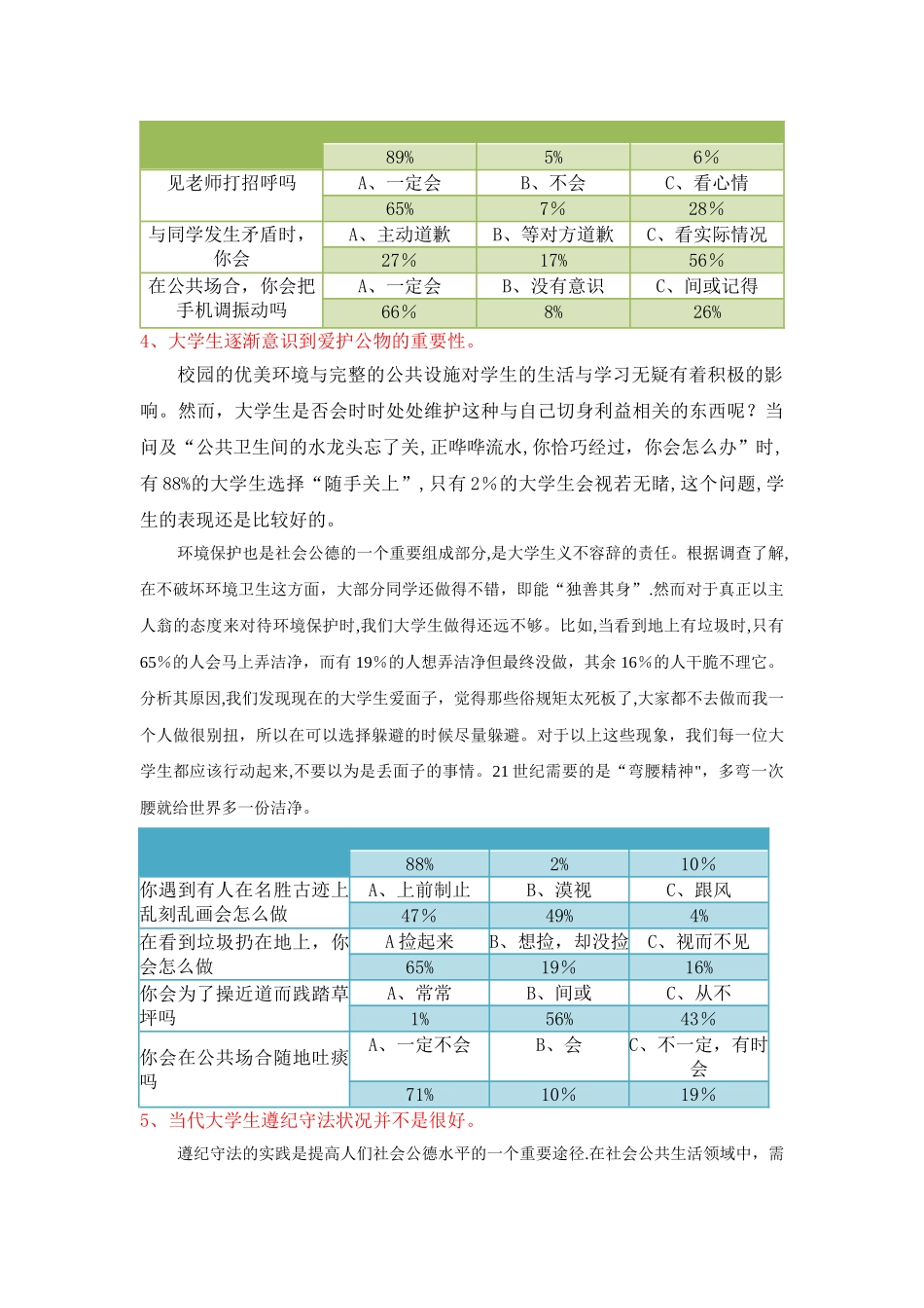 社会公德调查实践报告_第3页