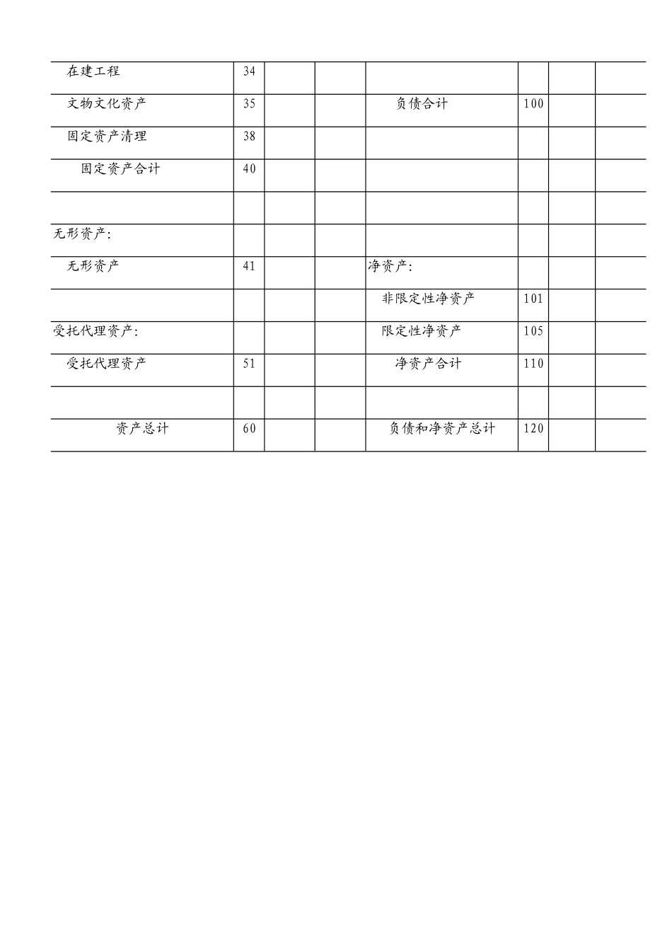 社会团体财务报表_第2页