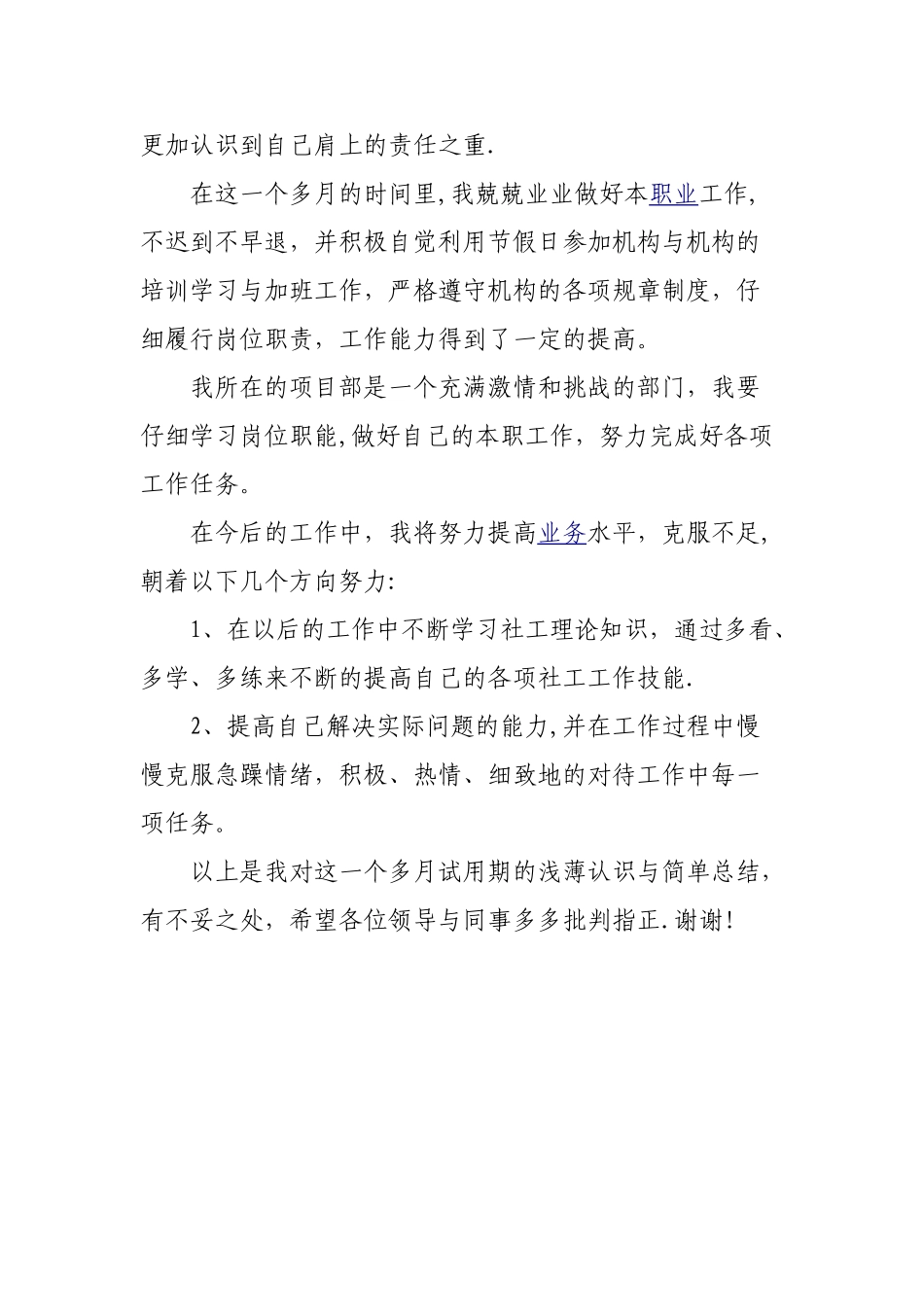 社工试用期工作总结_第2页