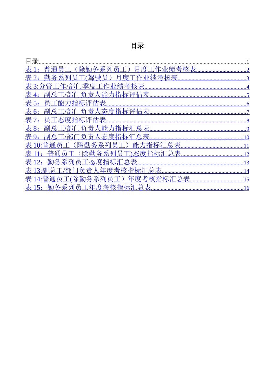神木化工绩效考核打分表-普通员工_第2页