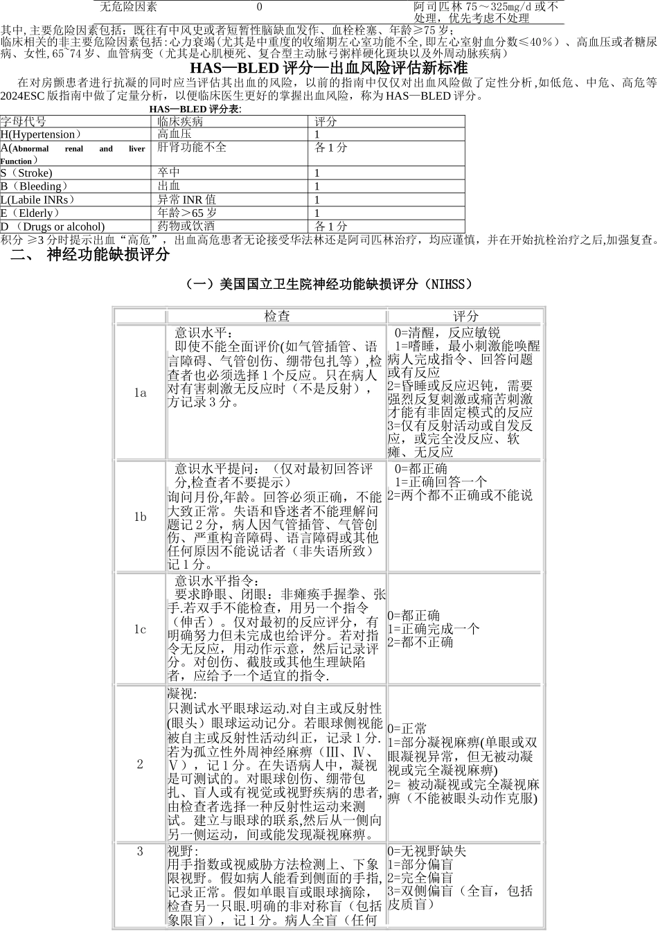 神经内科常用量表大全_第2页