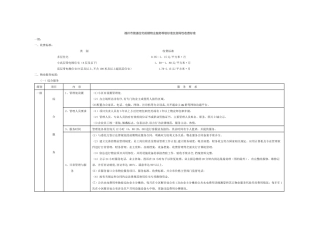 福州市普通住宅前期物业服务等级标准及指导性收费标准