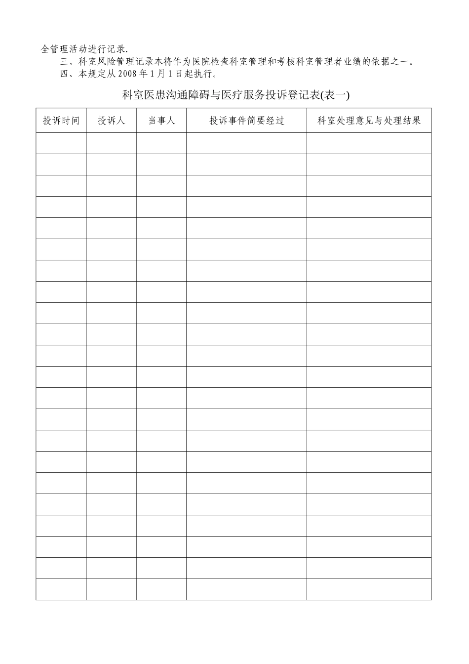 科室风险管理记录本2_第3页