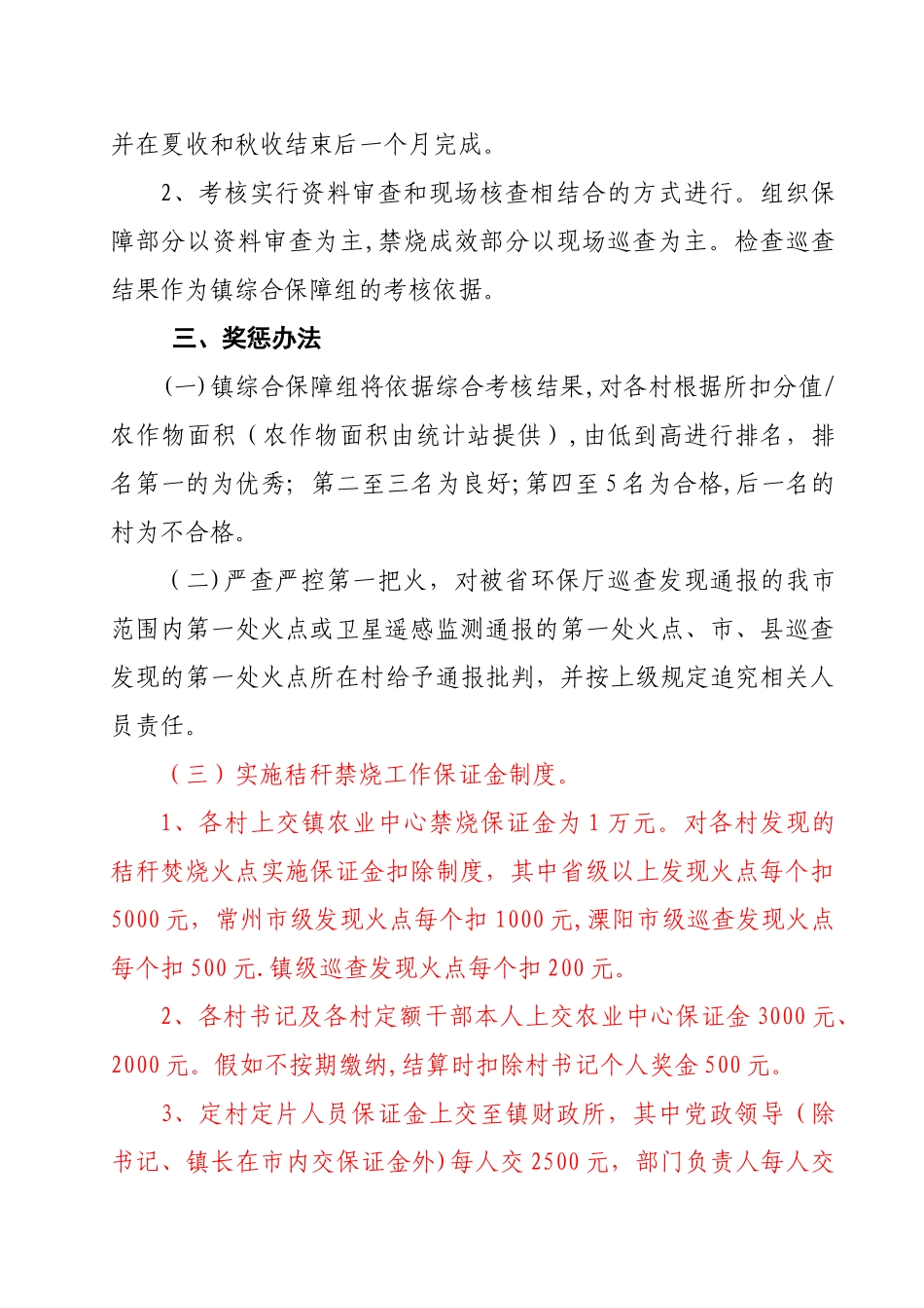 秸秆禁烧工作考核及奖惩办法_第3页