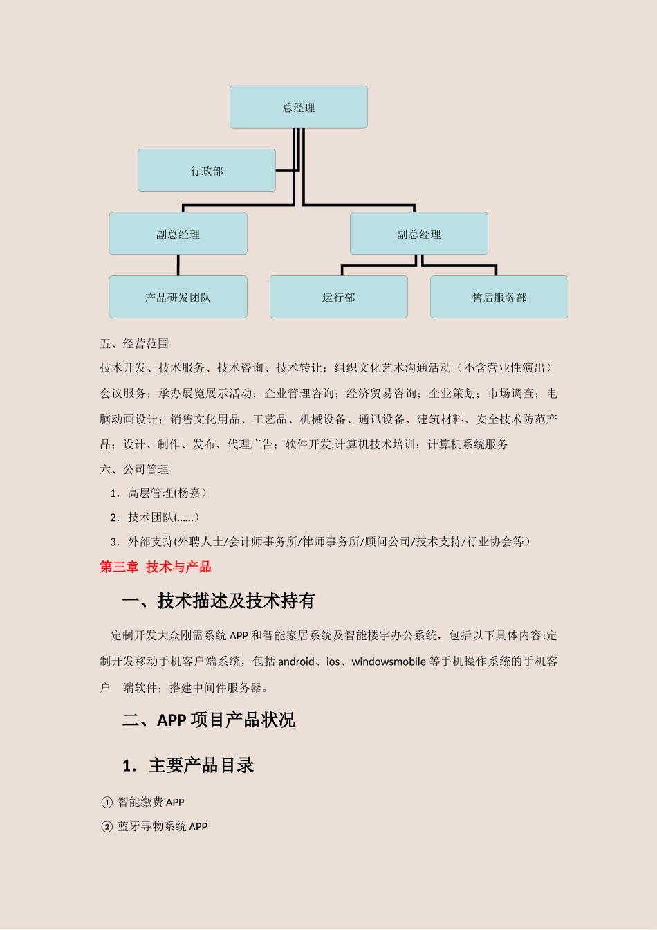 移动互联网APP项目商业计划书_第2页