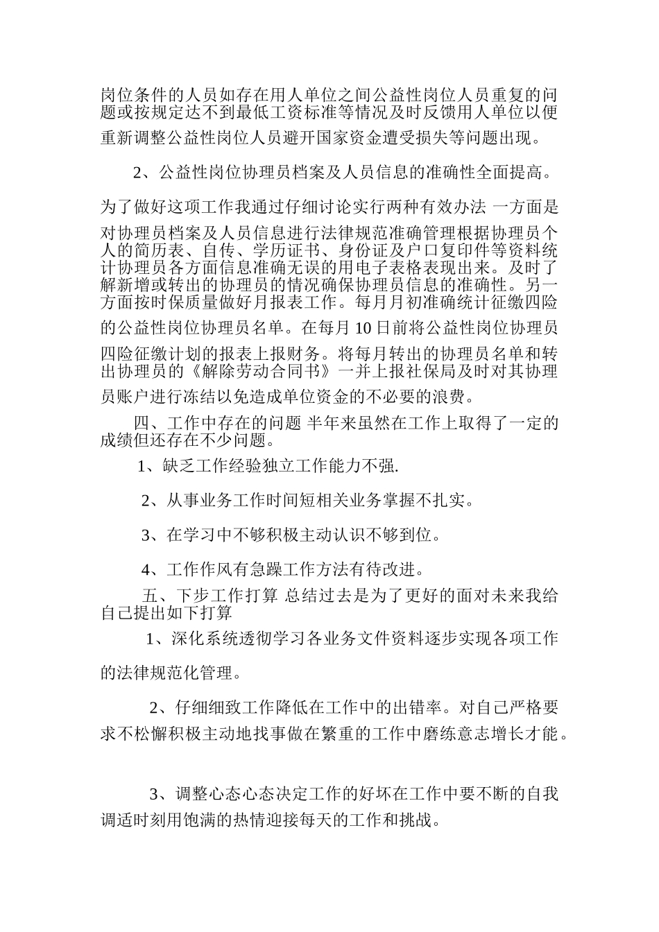 移民工作个人总结_第2页