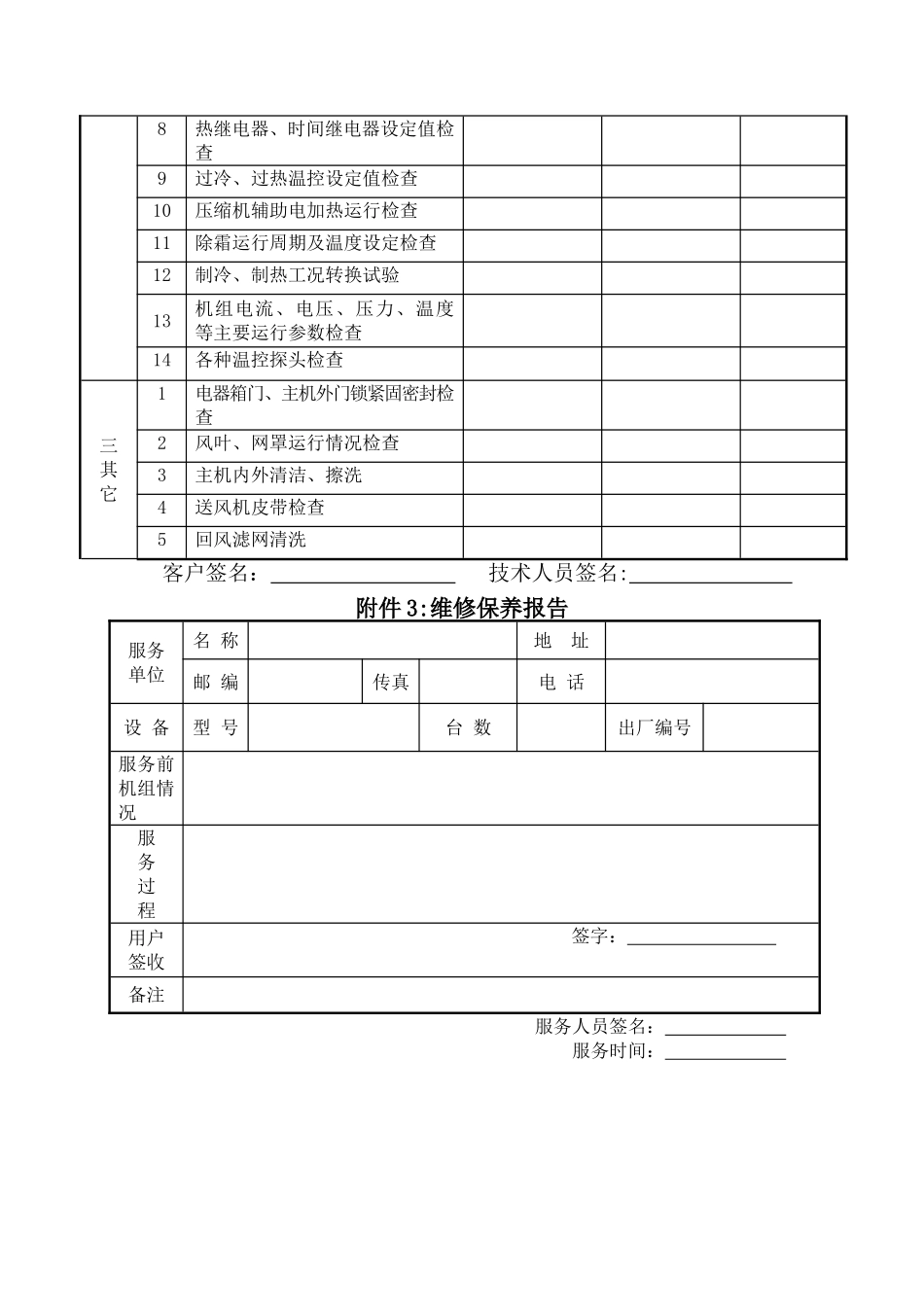 空调维保流程明细单_第2页