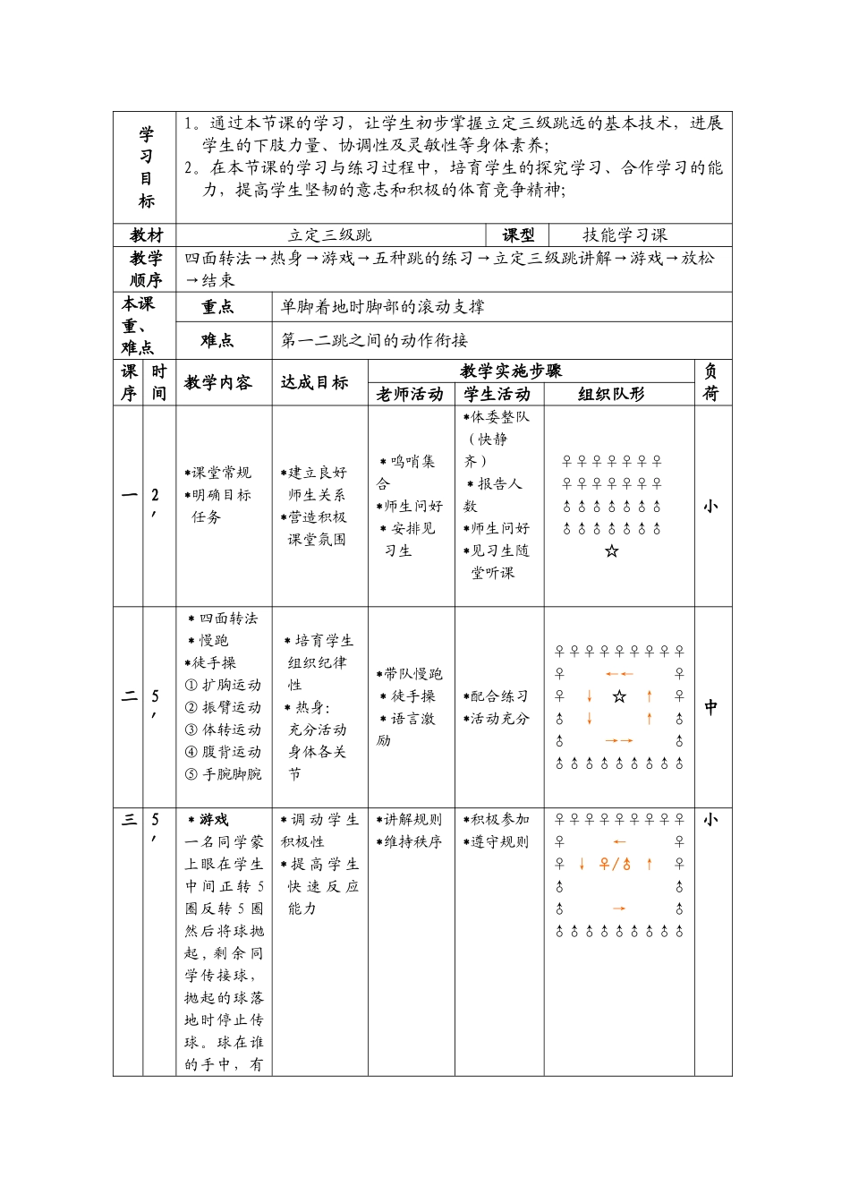 立定三级跳教案_第1页