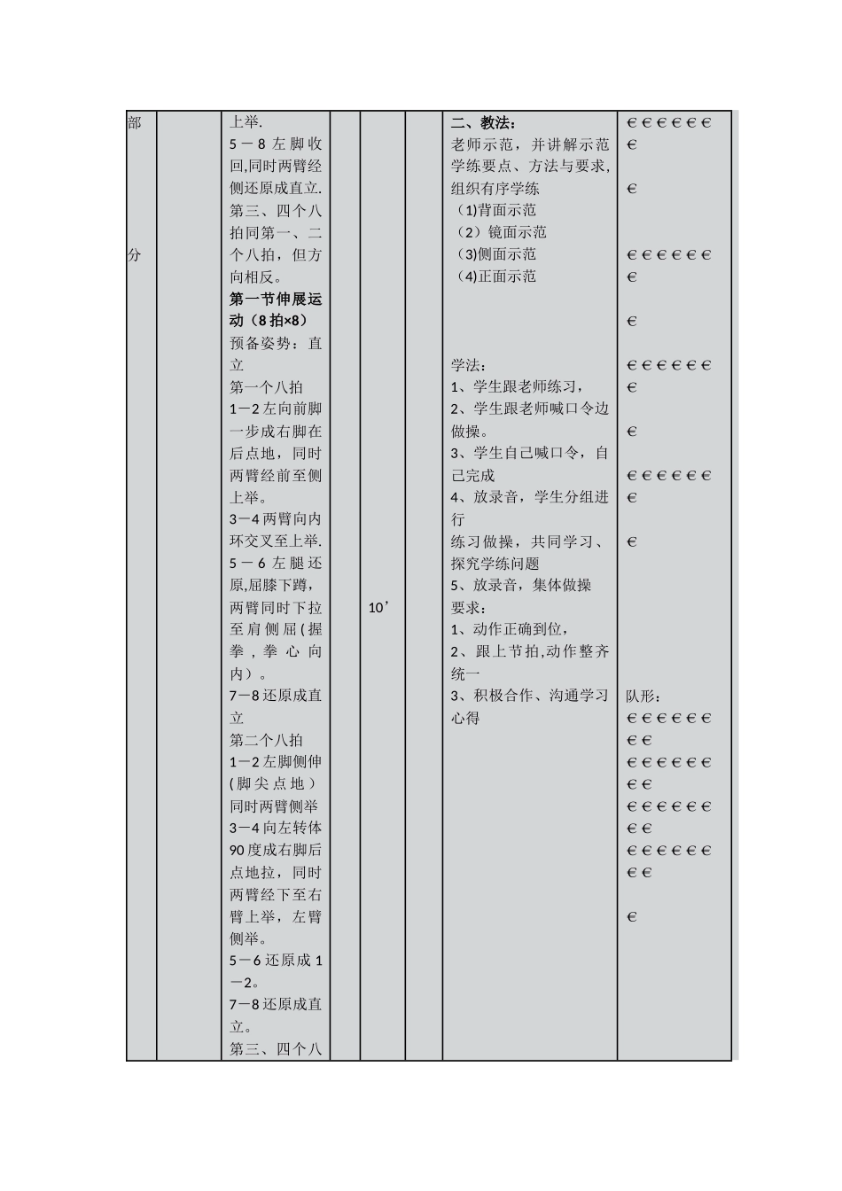 第三套高中广播体操《放飞理想》全套教案_第3页