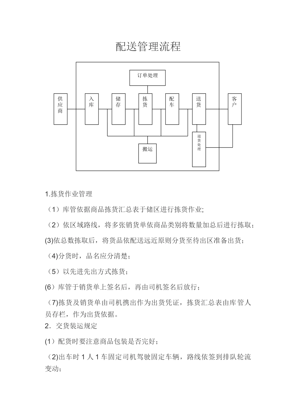 第三方配送中心管理流程_第1页