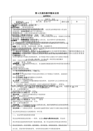 第三次课财务管理