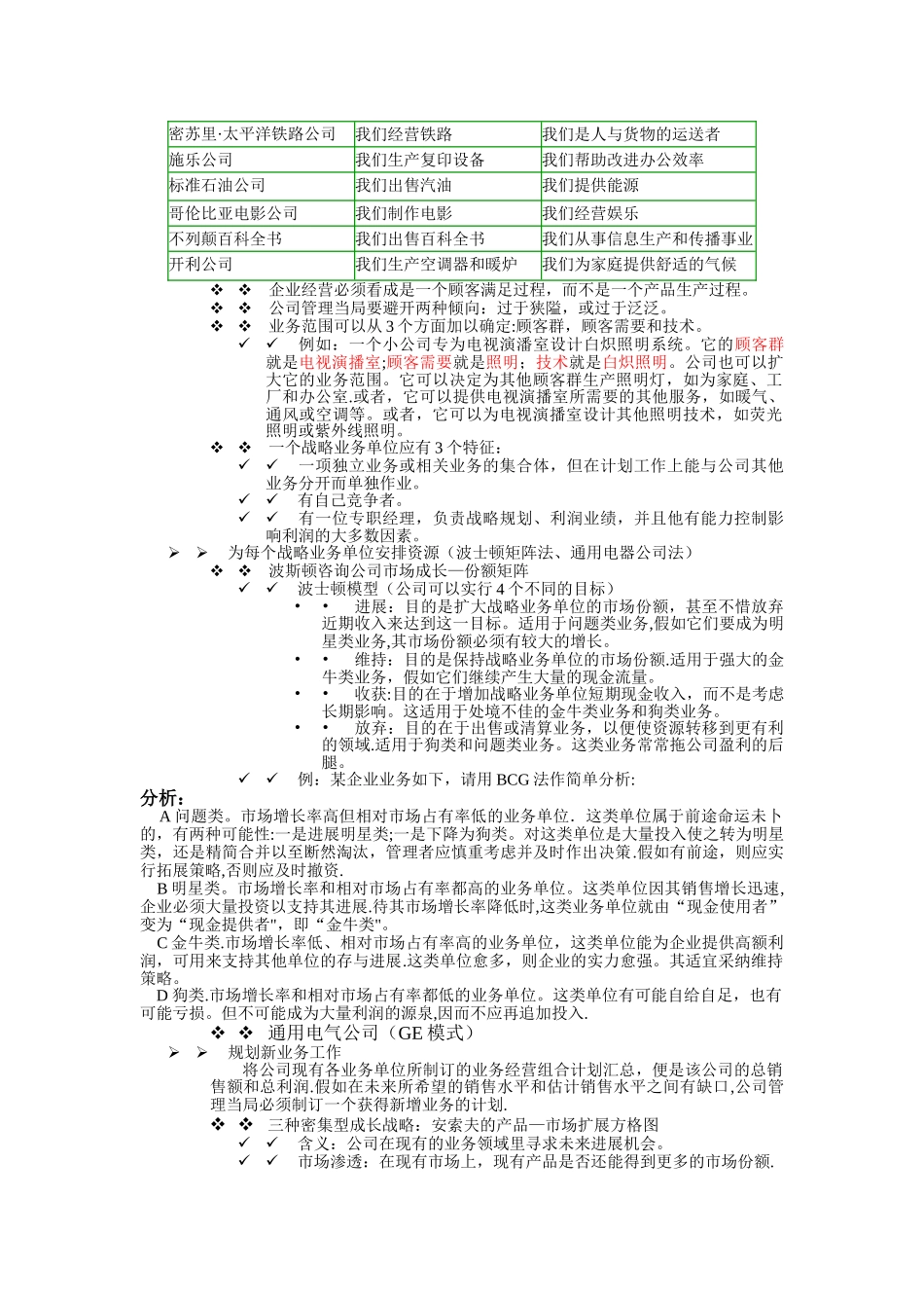 第三章规划企业战略与市场营销管理._第2页