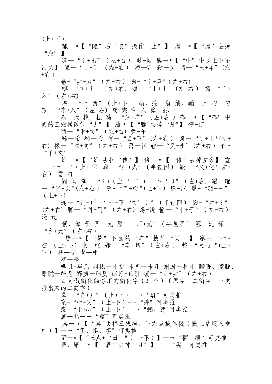 第二次汉字简化方案_第2页