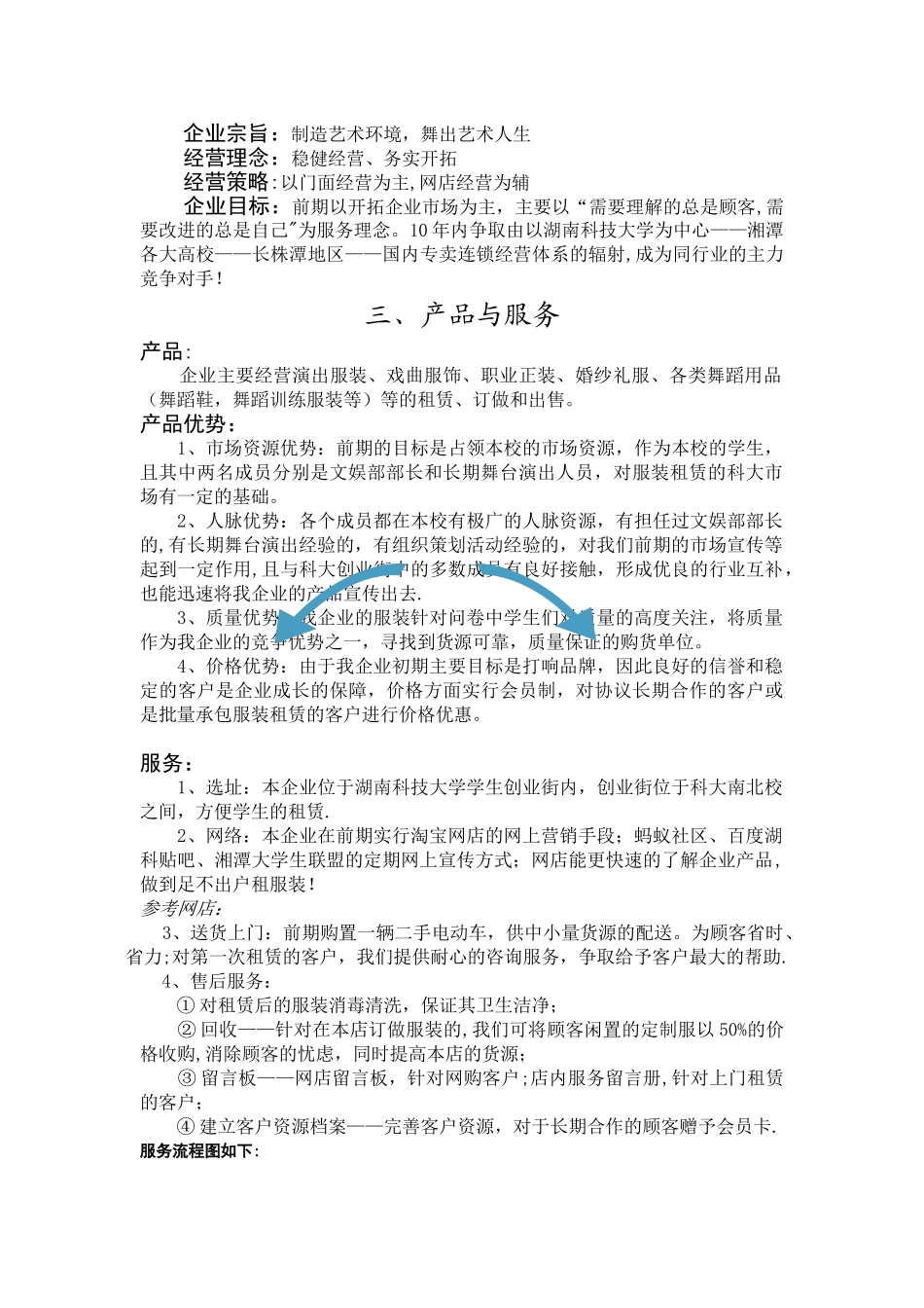 第五届“挑战杯”大学生创业计划之“舞艺”服装租赁公司创业计划书_第3页