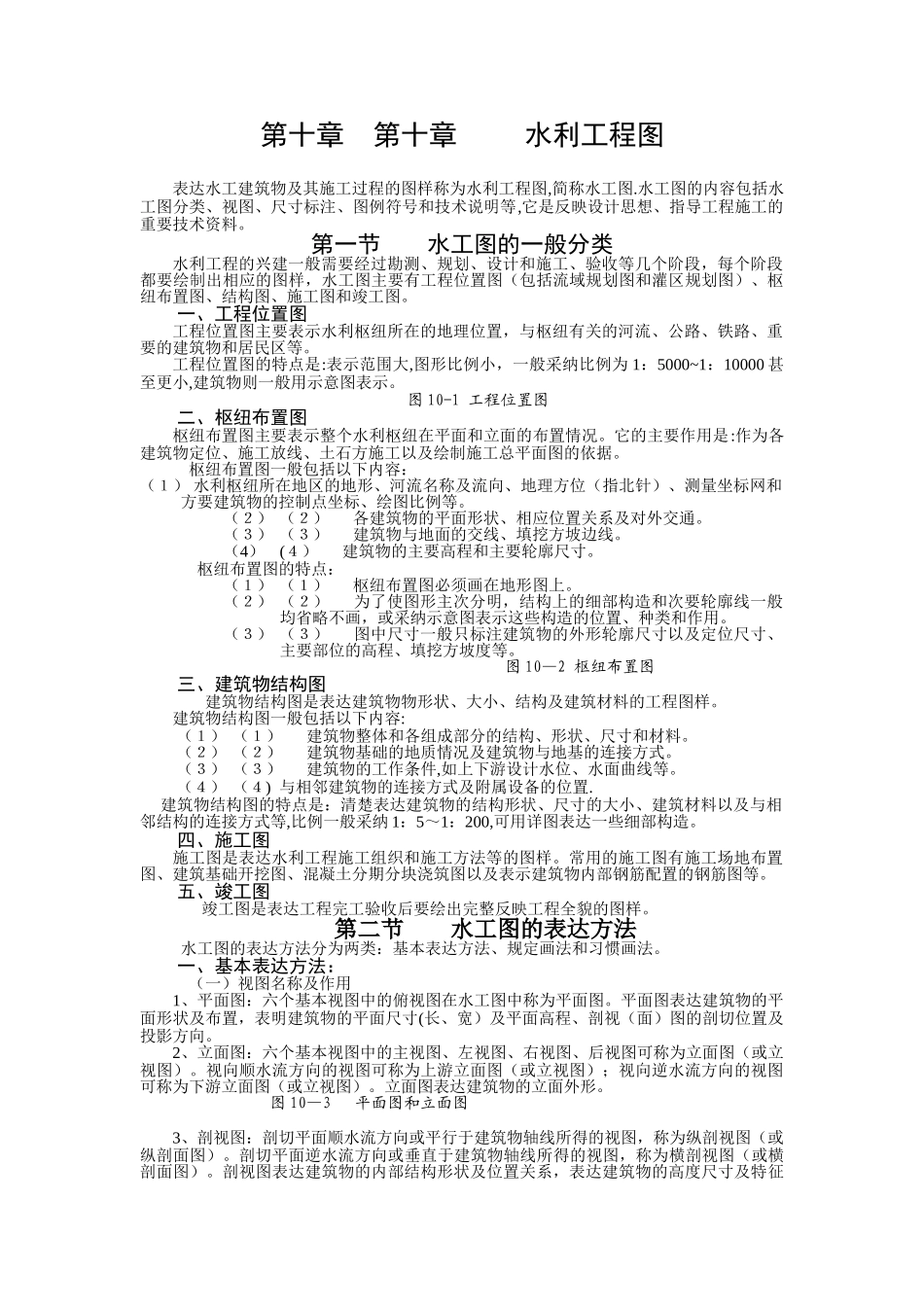 第十章-水利工程图_第1页