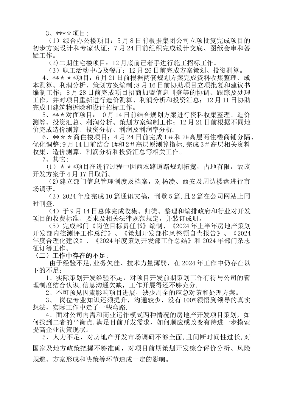 策划开发年终工作总结_第2页