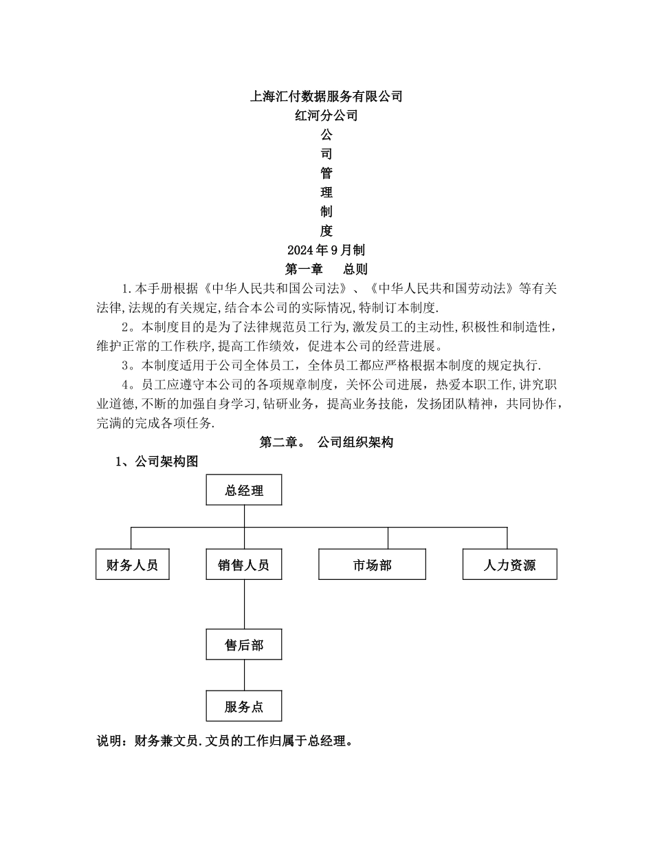 简单公司管理制度_第1页