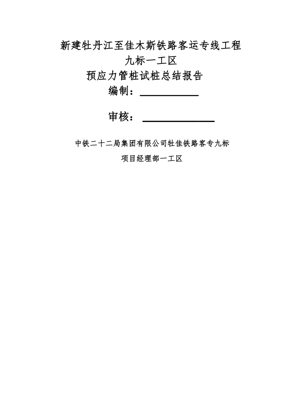 管桩总结报告_第1页