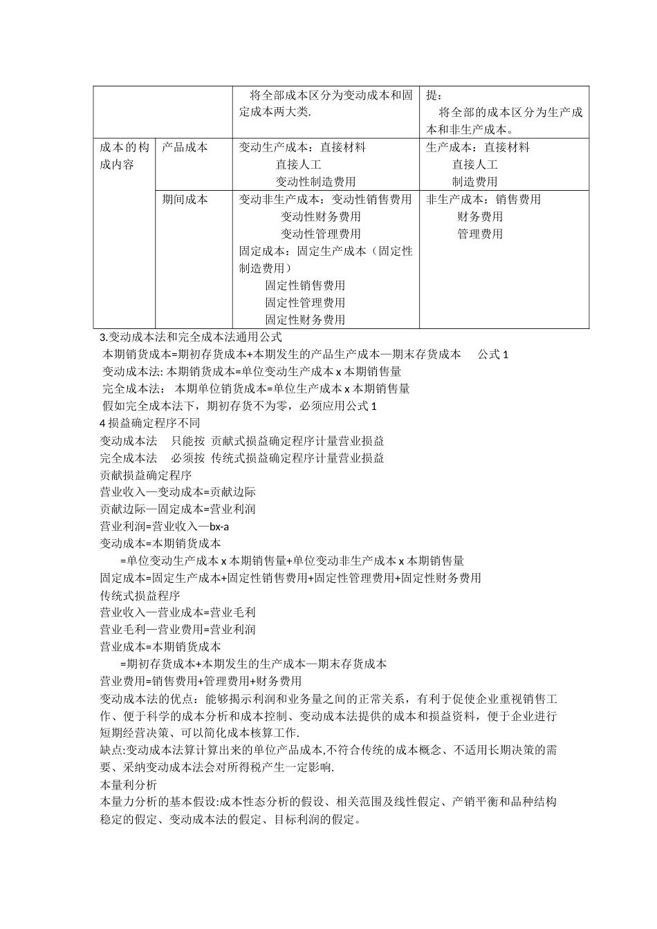 管理会计期末复习资料_第2页
