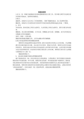 管理信息系统第六章系统分析--数据流程图的画法