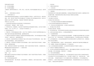 管理咨询师考试材料