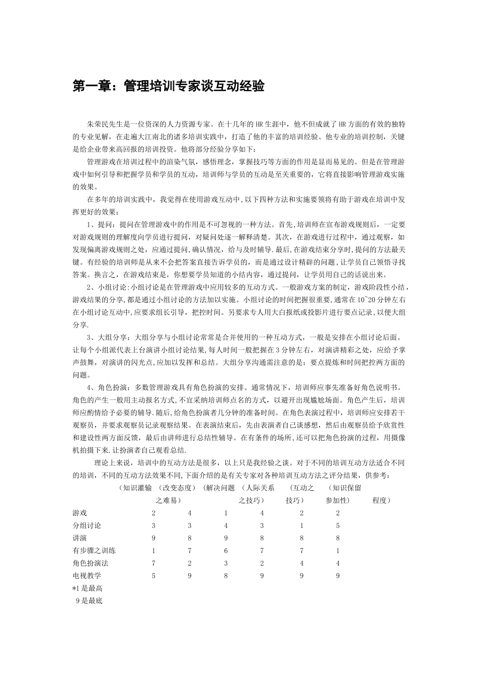 管理培训互动游戏100例-HR猫猫_第1页