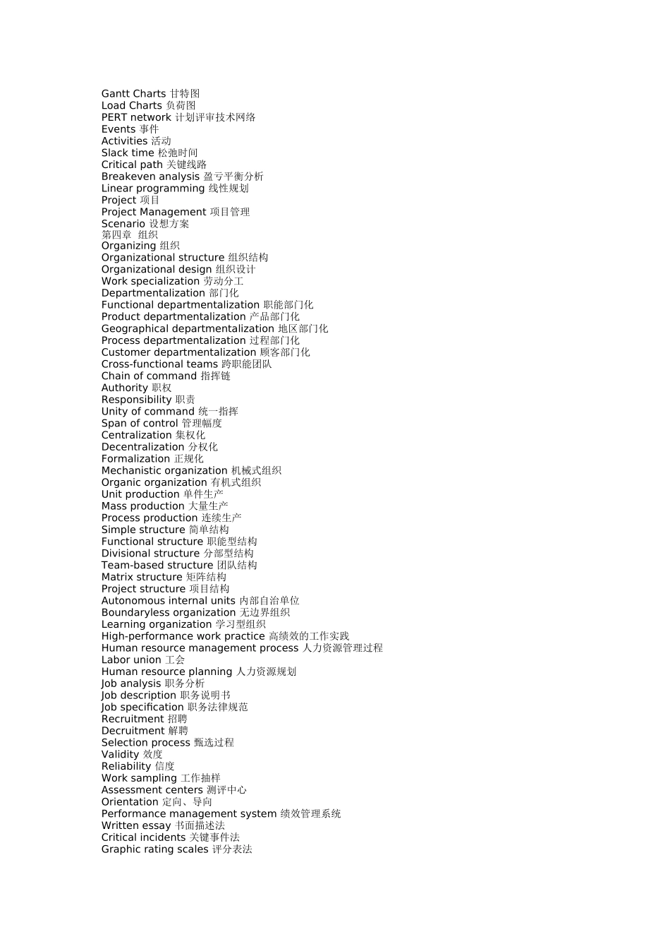 管理学英文术语_第3页