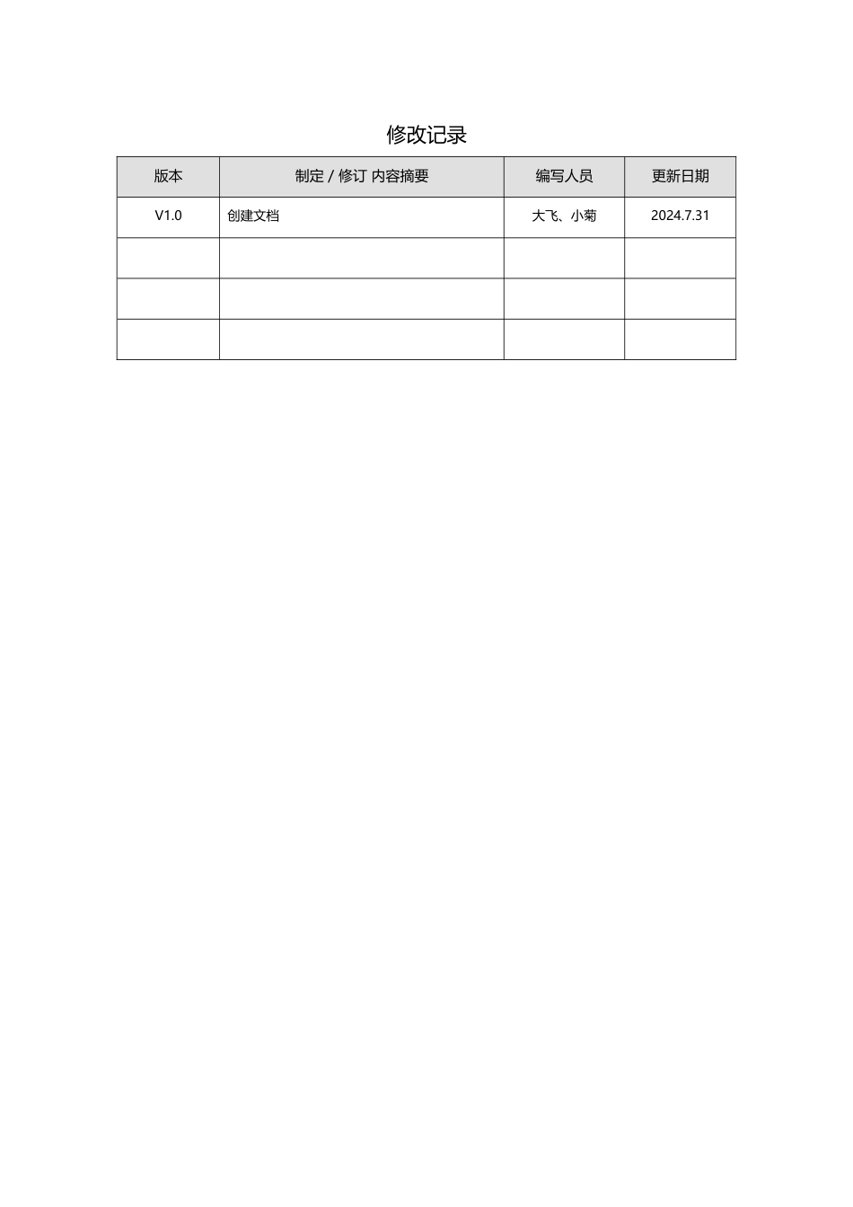 管理系统软件需求说明书_第2页