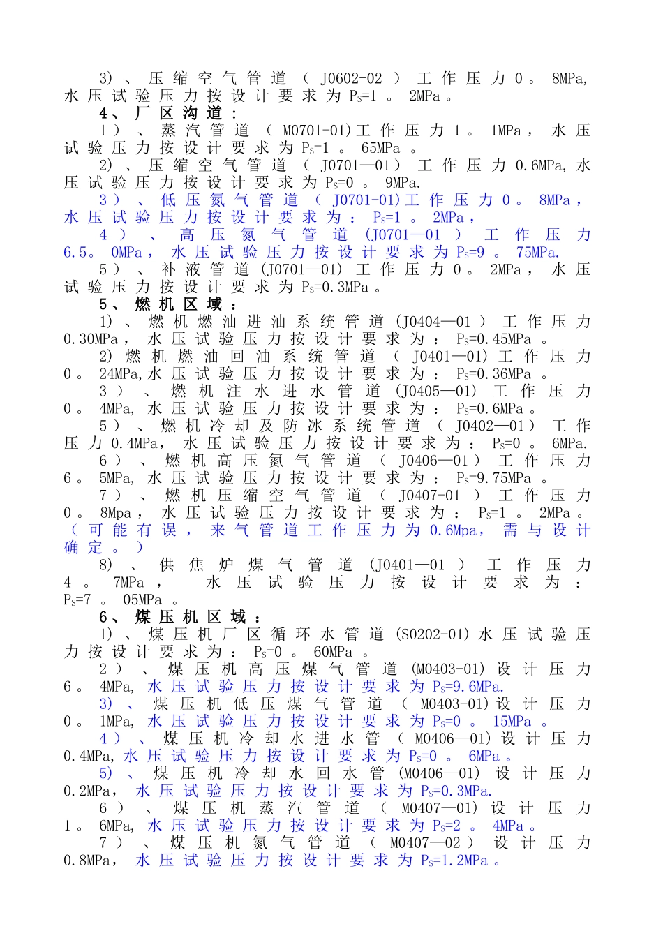 管道安装水压试验方案_第3页