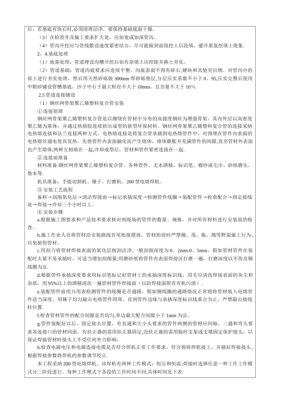 管道工程施工技术交底_第2页