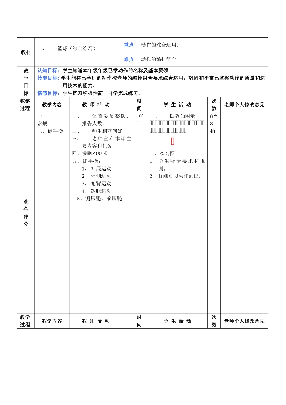 篮球基本功训练教案_第1页