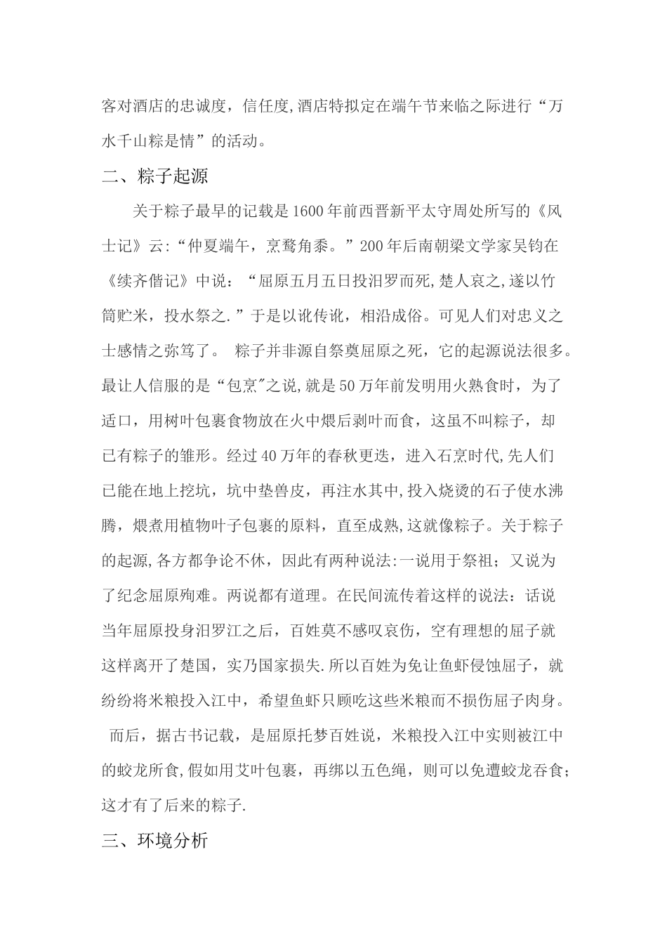 粽子营销方案_第2页