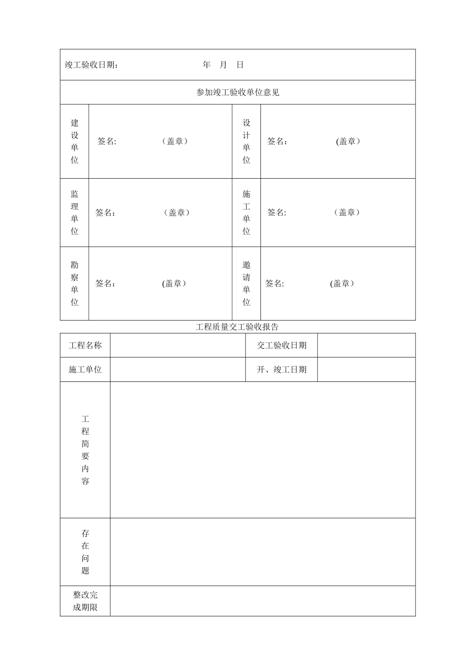精心整理的城市污水处理厂工程质量验收记录表-全套表格-_第3页