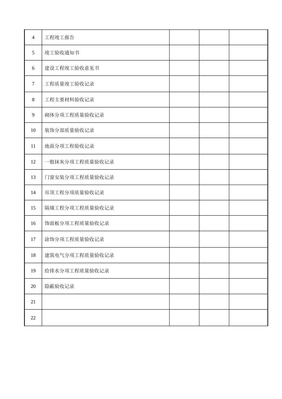 精装修工程竣工资料_第3页