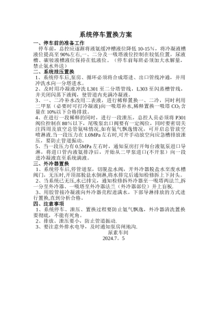 系统置换方案