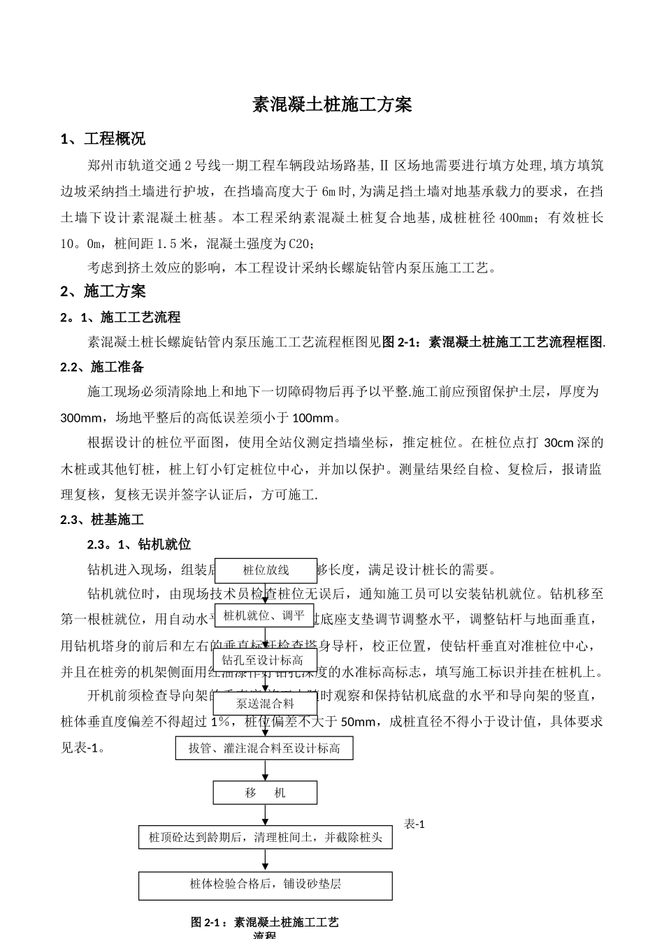素混凝土桩施工方案_第3页