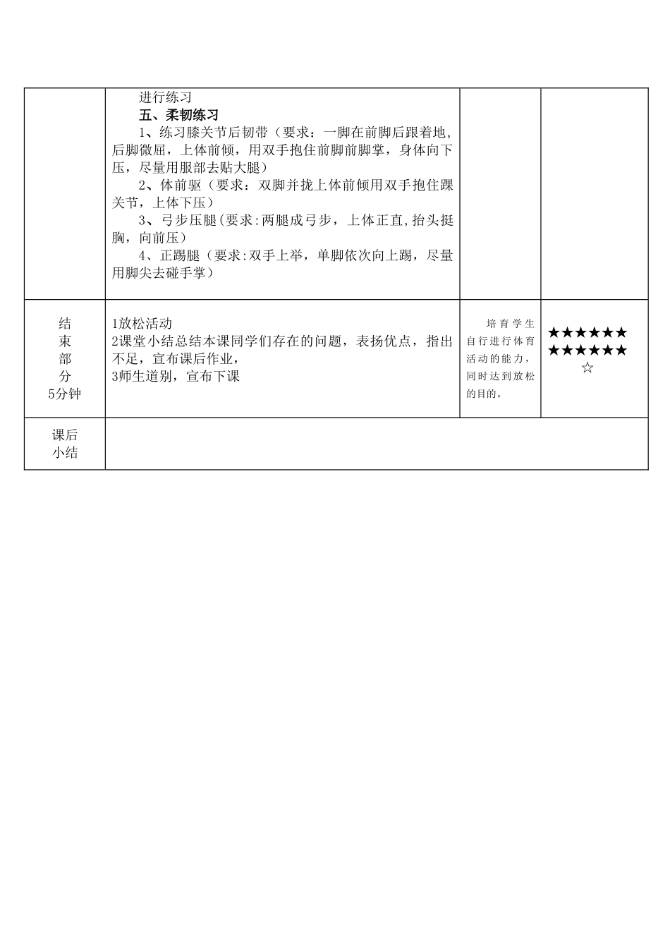 素质训练教案_第3页