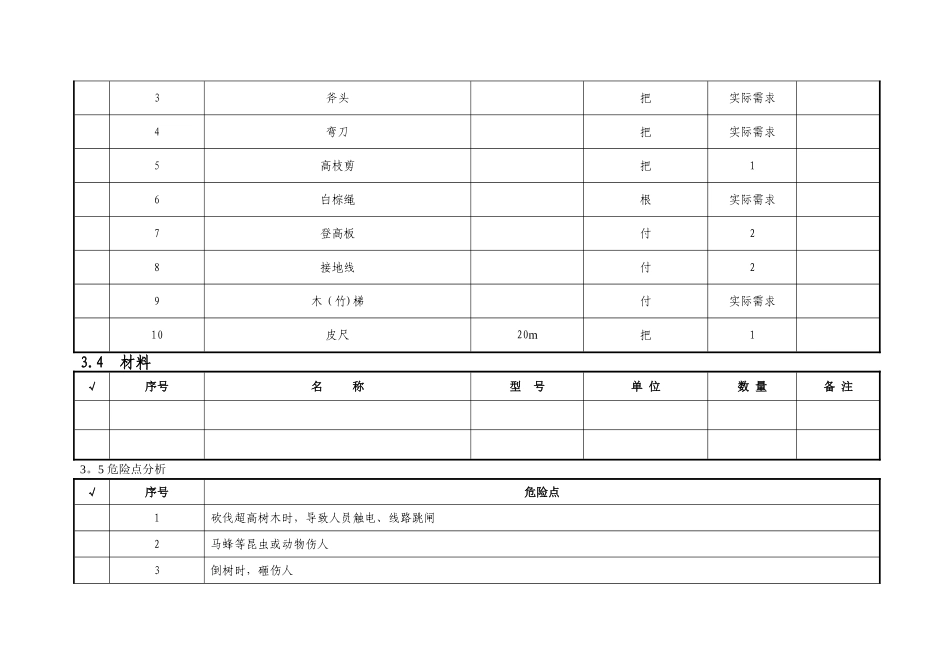 线路树障、通道砍伐作业指导书_第3页