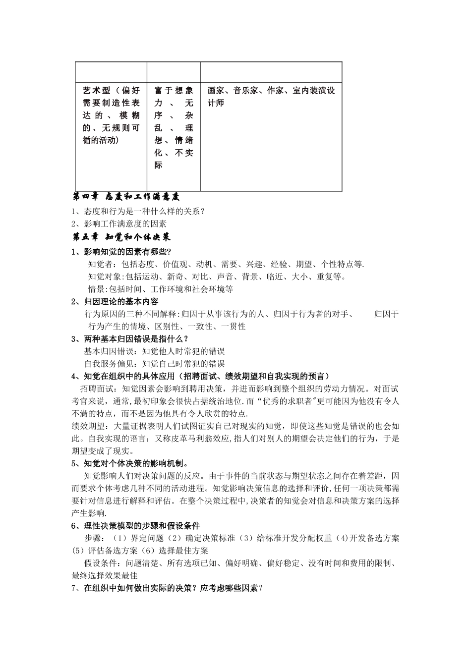 组织行为学知识点_第3页