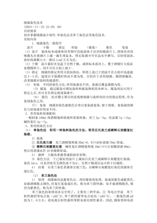 细菌染色技术总结