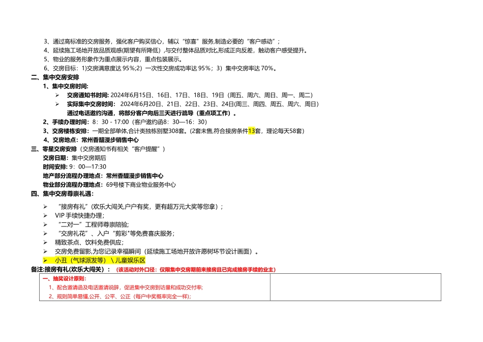 经典交房方案_第2页
