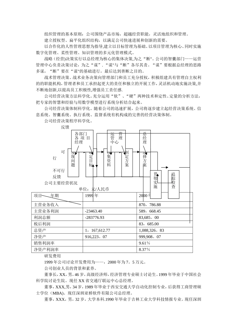 经典企业商业融资计划书模板_第3页